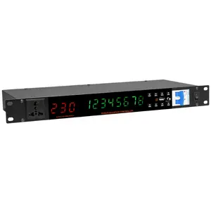 PS-08LED81 9 channel with switch filter air switch audio power supply sequencer