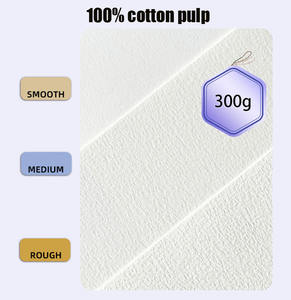 Long lanh nghệ thuật 140 LB 300 GSM 100% bông giấy Pad nghệ sĩ màu nước khối cho bức tranh màu nước và ướt phương tiện truyền thông - Product Image 4