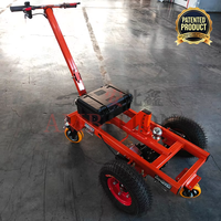 Chariot électrique pour remorque avec moteur, chariot réglable pour remorque, chariot robuste pour camping-car, caravane, chariot de déménagement pour voiture
