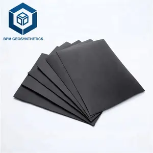 7m 8m 10m Width 0.2mm-3mm Thickness HDPE Lining Sheet Textured Surface Geomembrane