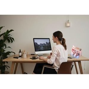 Organizzatore con Cassetti in Plastica Rosa SC ECOMMERCE Modello 8U-0XB9-VVNB 17,8x11,7x9,7 cm per Casa e Accessori Cosmetici 1 Scatola - Product Image 5