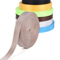Sangle en nylon 100% polyester de 1 pouce, écologique, couleur personnalisée, style tendance, OEM/ODM disponible, sacs, textiles de maison