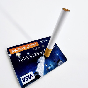Cigarrillo Flotante con Tarjeta de Crédito, Magia de Cerca, Accesorios de Magia, Fabricante de Magia Flotante, Espectáculo de Talento para Fiestas Nocturnas - Product Image 1