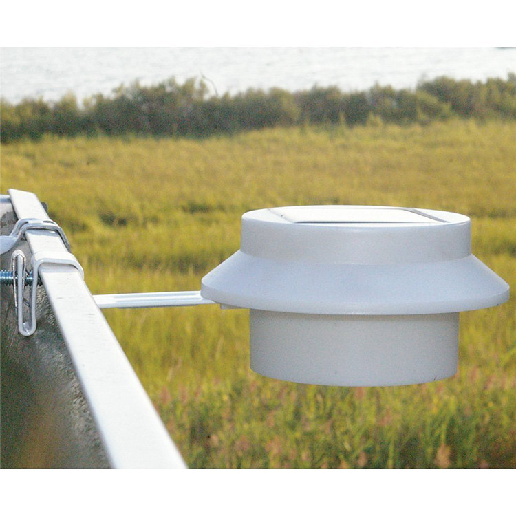 Lamp Path Light Wall Solar Creations 3 LED Fence Gutter Roof Yard