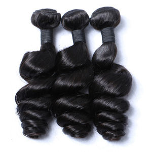 ברזילאי Loose גל שיער חבילות חבילות 100% שיער טבעי Weave חבילות בתולה רמי תוספות שיער עם סגירת או תחרה פרונטאלית - Product Image 6