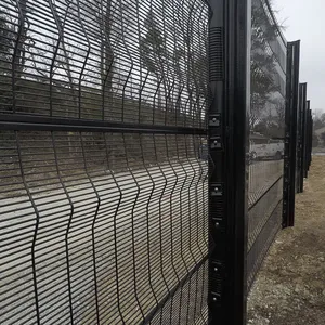 358监狱焊接丝网防爬防御的高安全性围栏