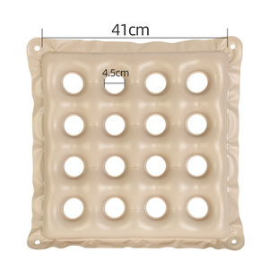 Inflatable Air Cushion 16 Holes Square Anti Bedsore <b>For</b> <b>Hips</b> Health Massage - Product Image 2