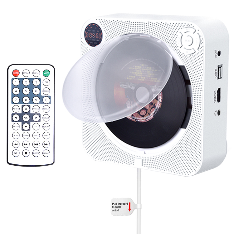 Портативный домашний DVD-плеер с дистанционным управлением Amazon с функцией CD VCD DVD