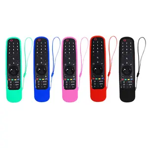 Anti-drop Waterproof Silicone Protective Cover Case Fit For 2021 LG MR21GA And MR21GC Smart TV Remote Control Sleeve