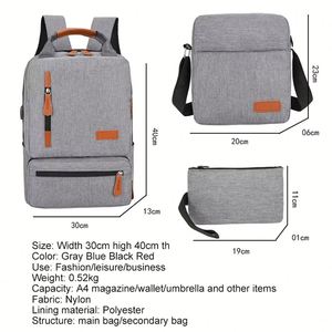 Promotional <b>Laptop</b> for Men Business Gift Waterproof Bag Cover Custom <b>Backpack</b> With Logo - Product Image 4