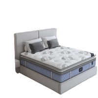 Matelas roulé à ressorts ensachés en mousse haute densité de 12 pouces de qualité supérieure pour l'approvisionnement B2B des acheteurs professionnels