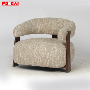 <span class=keywords><strong>Fauteuil</strong></span> d'appoint confortable de style nordique avec coussin moelleux, pieds en bois durables, <span class=keywords><strong>pour</strong></span> salons et espaces de détente - Product Image 2