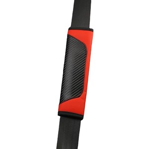 Housse <span class=keywords><strong>de</strong></span> <span class=keywords><strong>ceinture</strong></span> <span class=keywords><strong>de</strong></span> <span class=keywords><strong>sécurité</strong></span> en fibre <span class=keywords><strong>de</strong></span> carbone, cuir, couronne universelle, protection des épaules. - Product Image 1