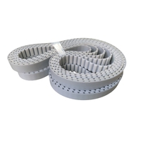 Courroies de distribution automatiques de pas de dent en PU/PVC de courte longueur blanches personnalisées