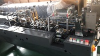 ZH-800G automatique boîte de carton fonctionnel Crash Serrure bas de plieuse-colleuse