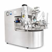 Machine de remplissage de poches à bec verseur, Machine de capsulage de poches à bec verseur de bureau, Machine d'emballage de liquides