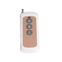 Télécommande sans fil RF 433 MHz à code d'apprentissage, 1/2/3/4/6 boutons, télécommande 12 V pour porte de garage