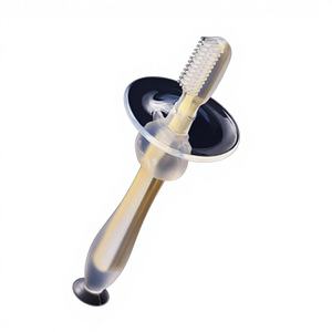 Brosse à dents pour bébé en silicone de qualité alimentaire sans BPA, jouet de dentition pour les tout-petits, fabriqué en Chine, modèle AL1463 - Product Image 1