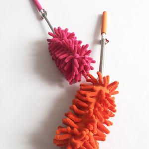 مقبض تمديد تلسكوبي تنظيف قابل للتمديد ، تنظيف بدون جهد ، منفضة شنيل قابلة للانحناء - Product Image 2