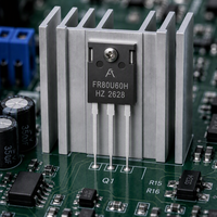 Diode de récupération rapide FR80U60H 80A/600V haute tension et haute intensité, boîtier TO-247H, tube unique MUR80U60