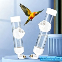 Nouvelle Fontaine à Eau Automatique pour Oiseaux, Abreuvoir Suspendu pour Pigeons, Perroquets, Cailles et Poulets