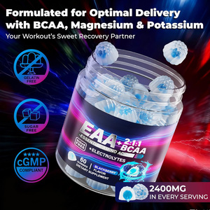 Gomitas <span class=keywords><strong>de</strong></span> EAA + BCAA, <span class=keywords><strong>Suplemento</strong></span> <span class=keywords><strong>de</strong></span> 9 <span class=keywords><strong>Aminoácidos</strong></span> Esenciales, <span class=keywords><strong>Aminoácidos</strong></span> <span class=keywords><strong>de</strong></span> <span class=keywords><strong>Cadena</strong></span> <span class=keywords><strong>Ramificada</strong></span>, Suplementos <span class=keywords><strong>de</strong></span> Electrolitos para Hidratación - Product Image 5