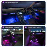 Kit d'éclairage ambiant KYNCHO pour VW Golf 7, éclairage intérieur de voiture LED Symphony Dream Color, contrôlé par application
