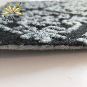 Tapis décoratif moderne en polyester, tissé à la machine, à motifs originaux, pour bureau, hôtel, salon, couloir, en jacquard aiguilleté - Product Image 2