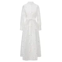Robes décontractées en gros, blanc, bleu, rose, plusieurs tailles, fournisseur OEM ODM