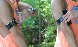 สายรัดข้อมืออเนกประสงค์ 3 in 1 แบบถอดแยกได้ ที่ยึดโทรศัพท์มือถือ วัสดุ ABS ยืดหยุ่น คลิปหนีบยึดแน่น ป้องกันการตกหล่น สำหรับโทรศัพท์ขนาด 4-7 นิ้ว - Product Image 3