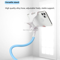Support universel unique Support de table pour ordinateur portable Support de téléphone portable flexible pour tablette de bureau de lit et support de bureau de téléphone