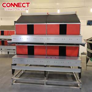 Strato di pollame manuale pollaio gabbia pollaio pollaio capannone fattoria casa allevamento attrezzature per la raccolta di uova per piccole linee di sistema di allevamento - Product Image 2