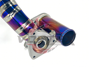 ท่อไอดี Vortex Titanium Turbo สำหรับ Honda Civic รุ่นที่ 10 1.5T ปี 2016-2021 สีฟ้าเบิร์นพายคัท สำหรับรถแข่ง ท่อรับอากาศไหลสูง - Product Image 4