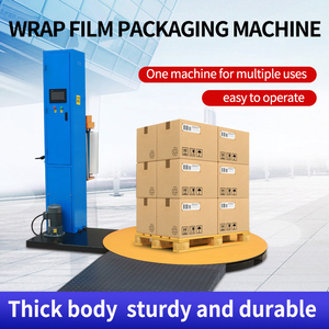 Chất lượng cao màn hình cảm ứng tự động bàn xoay Pallet căng phim wrapper máy (tùy chọn: quy mô, đoạn đường nối) - Product Image 2