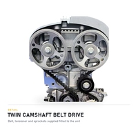 Bloc moteur K4M 1.6L 16V DOHC 1598cc 4 cylindres en fonte avec culasse en aluminium pour Renault Dacia Logan Sandero