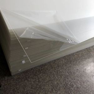 Cao minh bạch sinh thái thân thiện <span class=keywords><strong>Polystyrene</strong></span> (PS) tấm 1mm <span class=keywords><strong>2mm</strong></span> 3mm dày PE bề mặt phim cắt khắc uốn - Product Image 4