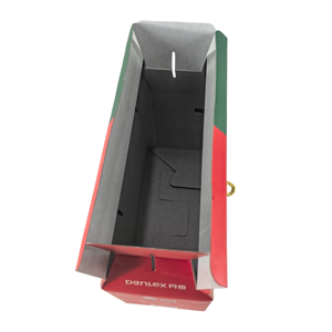 Scatola di Cartone Pieghevole con Motivo Tradizionale a Leone per Confezioni di Snack Festivi, Materiale Ecologico Riciclabile, Superficie Opaca - Product Image 6