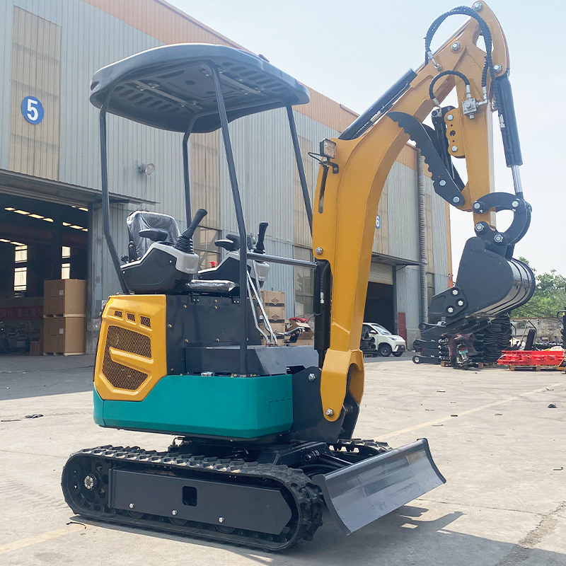 High Quality 1.5 Ton Mini Excavator Kubota Engine 1.8 Ton 2 Ton Mini Excavator with Joystick Control Price