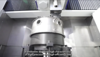 Tour vertical CNC lourd DL DMTG VTC10080Q/H, haute rigidité, couple élevé