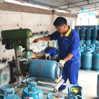 Étiquette de gestion d'actifs pour bouteille de GPL scannable Xiangkang, plaque signalétique permanente pour bouteille de gaz avec système de traçabilité QR