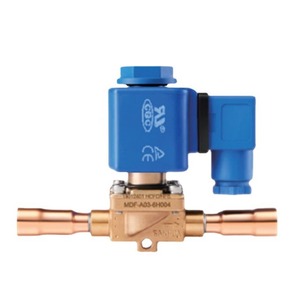 Vanne solénoïde Mihana MDF22, type à souder pour tuyau de 1-1/8 pouce, pour utilisation en réfrigération à basse température - Product Image 2