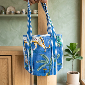 Bolso de Hombro Grande de Algodón Hecho a Mano Estilo Bohemio para Mujer, con Bloques de Color Sólido y Estampado Acolchado, Ideal para Playa, Primavera y Verano - Product Image 1
