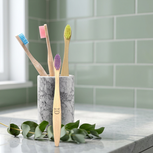 Hippotanicals Kids para cepillos de dientes (paquete de 4) - Embalaje ecológico y biodegradable - Product Image 3