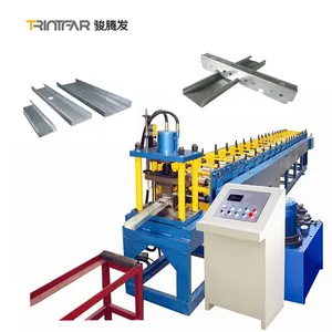 Máquina de enquadramento de metal, alta velocidade, parede seca de keel de aço, haste de canal u e rolo de pista formadora de máquina