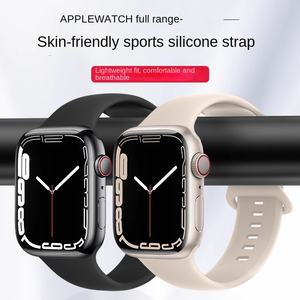 Bracelet pour montre S10 Sport avec boucle papillon en silicone Ultra 2 pour hommes <span class=keywords><strong>et</strong></span> femmes, design luxueux - Product Image 3