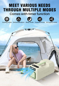 Climatisation portable blanche ventilée 220V 110V R134a Norme européenne Utilisation silencieuse pour voiture <span class=keywords><strong>Camping</strong></span> Maison - Product Image 5