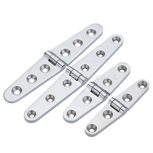 Charnière plate longue à deux trous en acier inoxydable 316, charnière symétrique pour quincaillerie marine et accessoires de yacht - Product Image 1