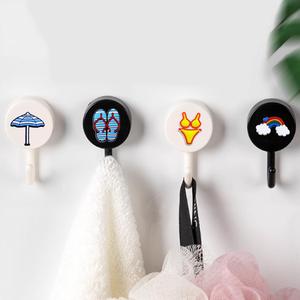 <span class=keywords><strong>Crochet</strong></span> adhésif mural créatif et mignon <span class=keywords><strong>pour</strong></span> la plage, sans trace, sans perçage, idéal <span class=keywords><strong>pour</strong></span> la salle de bain et les vêtements - Product Image 4
