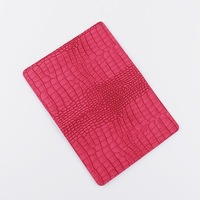 Porte-passeports familial en cuir de crocodile, vente en gros, couleurs personnalisées, multifonctionnel, organiseur de passeports