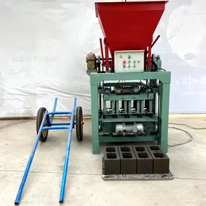 China fábrica tijolo bloco faz a máquina oco e sólido concreto tijolo maker